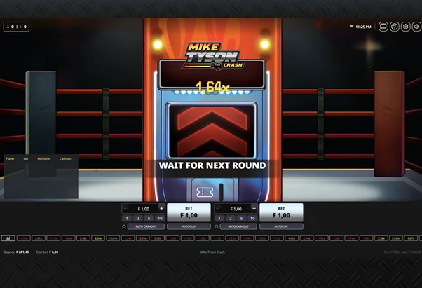 Mike Tyson's Crash game Mike Tyson's Crash game